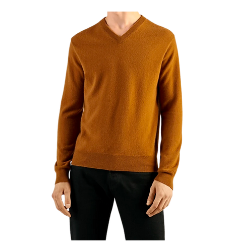 Men's Cashmere V Neck