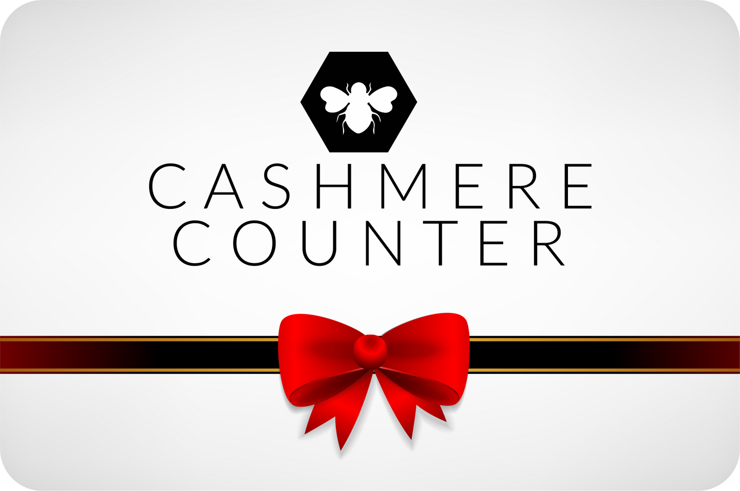 Cashmere counter gift card